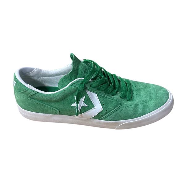 Converse Checkpoint Pro Low Green Suede Skate Shoes Men’s 10.5 main image 8